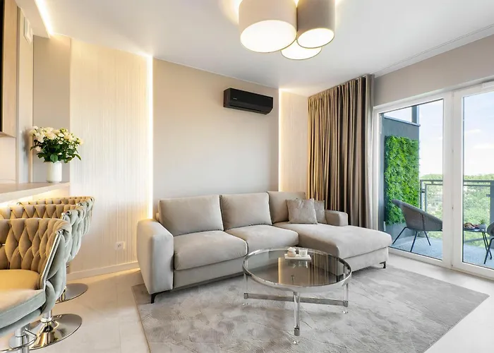 Sky Home- Pearl -manufaktura, Parking, Klimatyzacja, Dostep Na Kod * Łódź